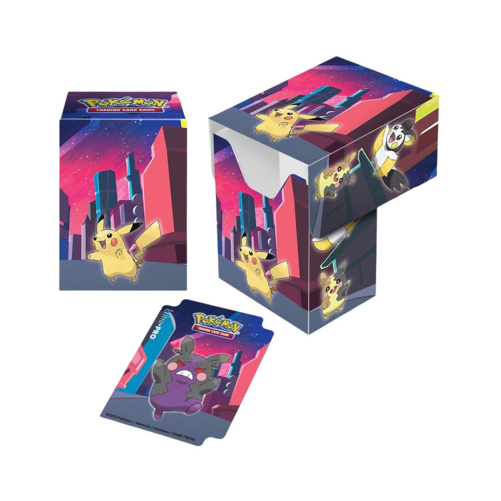 Ultra PRO Pokémon Gallery Series Shimmering Skyline Full-View Deck Box – Pikachu