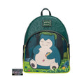 Pokemon Snorlax Midsize Backpack Entertainment Earth Exclusive by Loungefly, Faux Leather Backpack with Adjustable Straps, Limited Edition Pokemon
