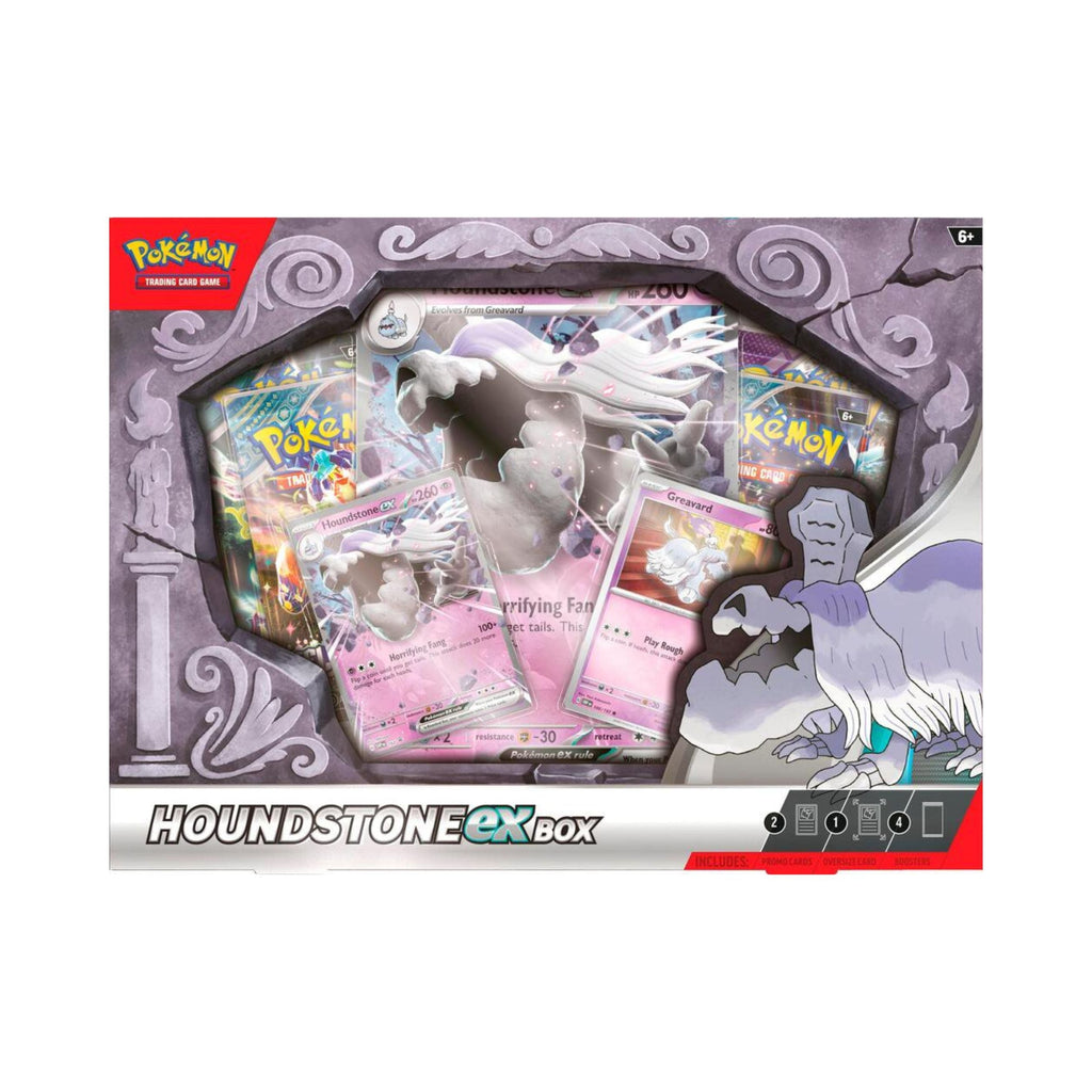 Pokemon TCG Houndstone ex Box Pokemon Trading Cards with Booster Packs