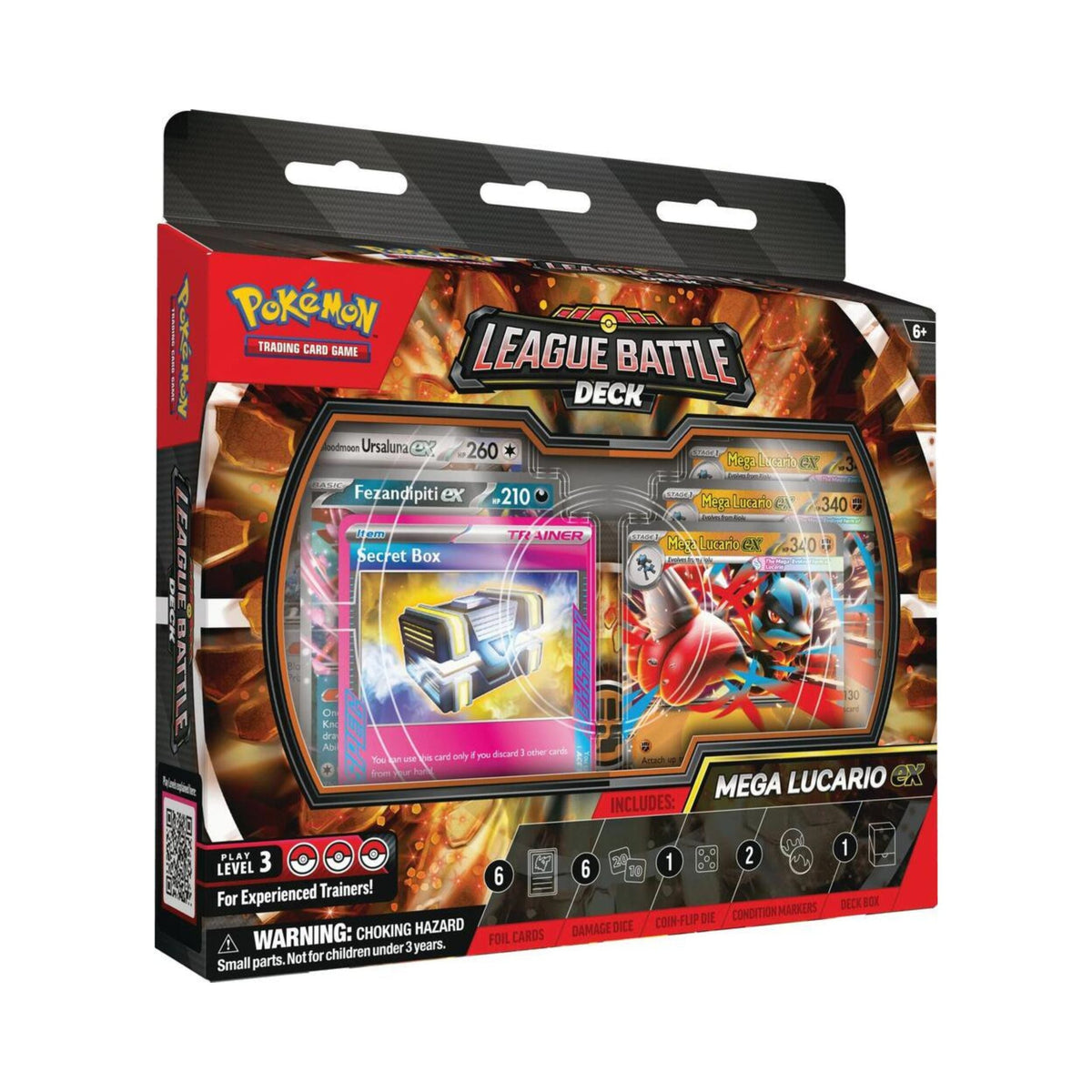 Pokemon TCG Mega Lucario ex League Battle Deck Ready to Play 60 Card Deck Set