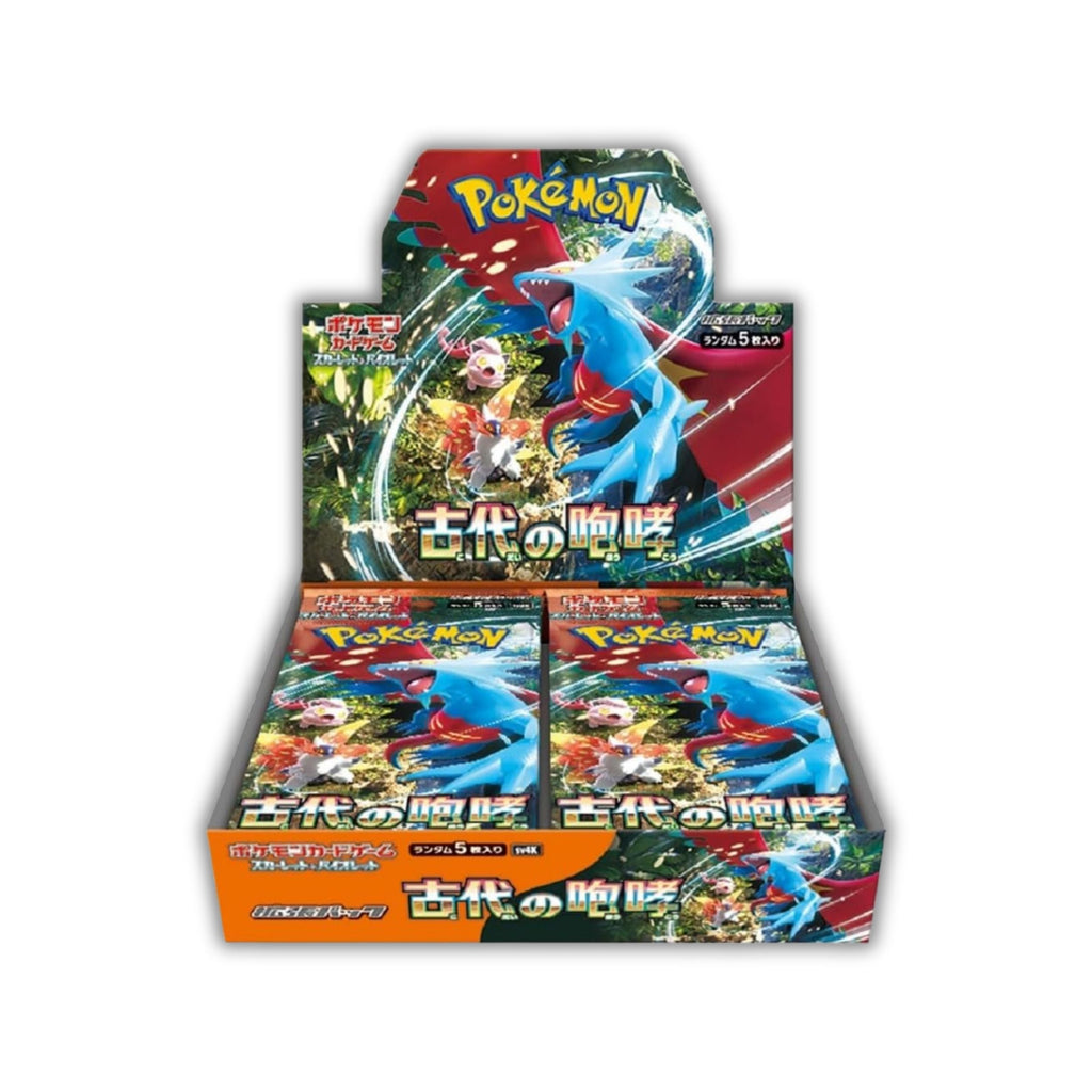 Pokemon TCG SV4K Ancient Roar Japanese Booster Box 30 Packs Trading Card Game