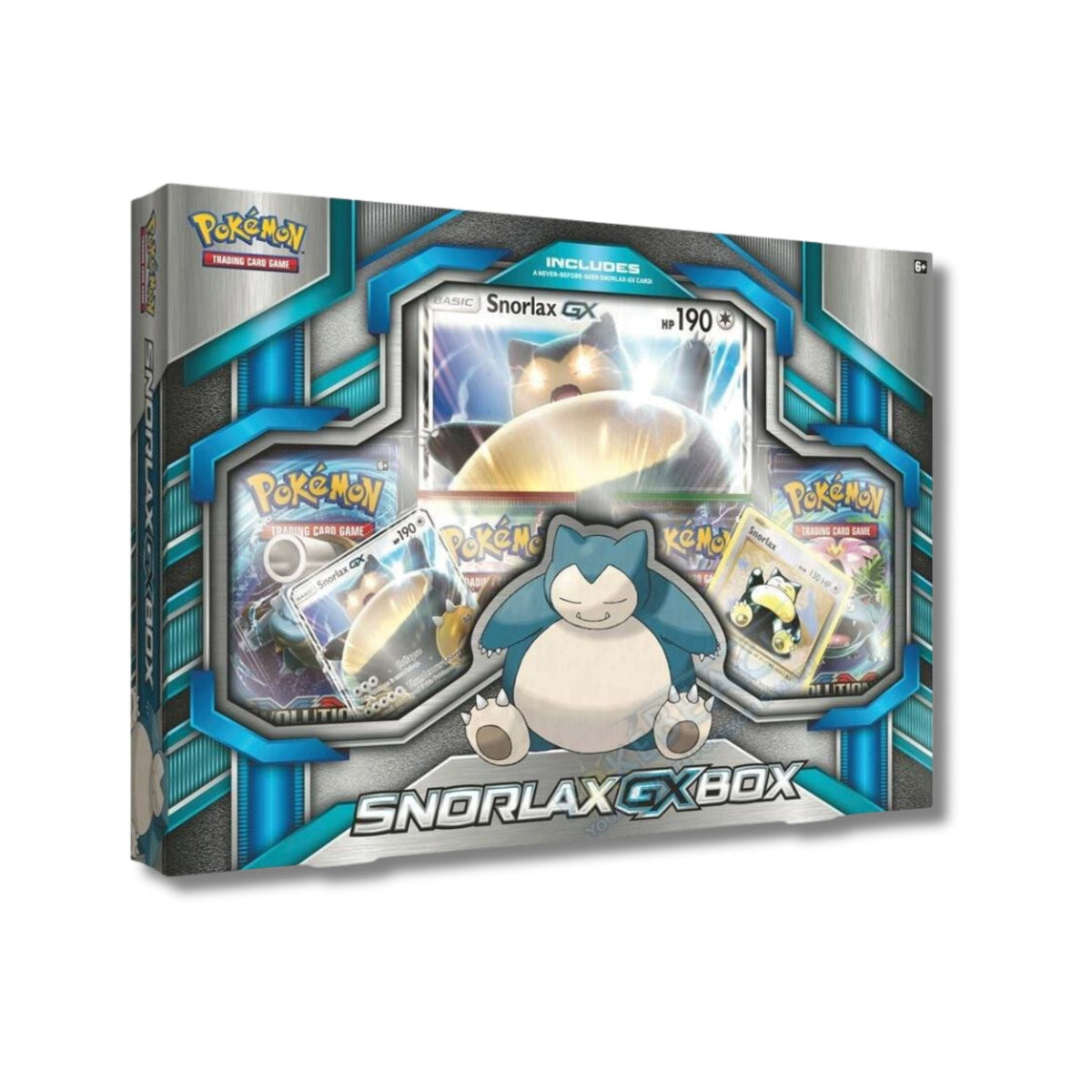 Pokemon TCG Snorlax GX Box Collectible Card Game Set with Promo Cards and Booster Packs