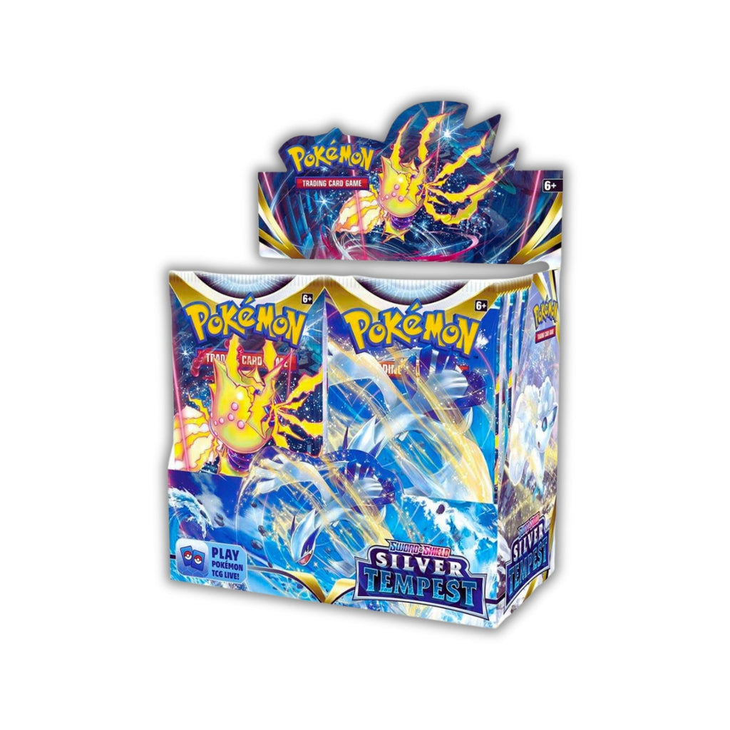 Pokémon TCG Sword & Shield Silver Tempest Booster Box – Sealed Pokémon Cards for Collectors & Trading Card Game