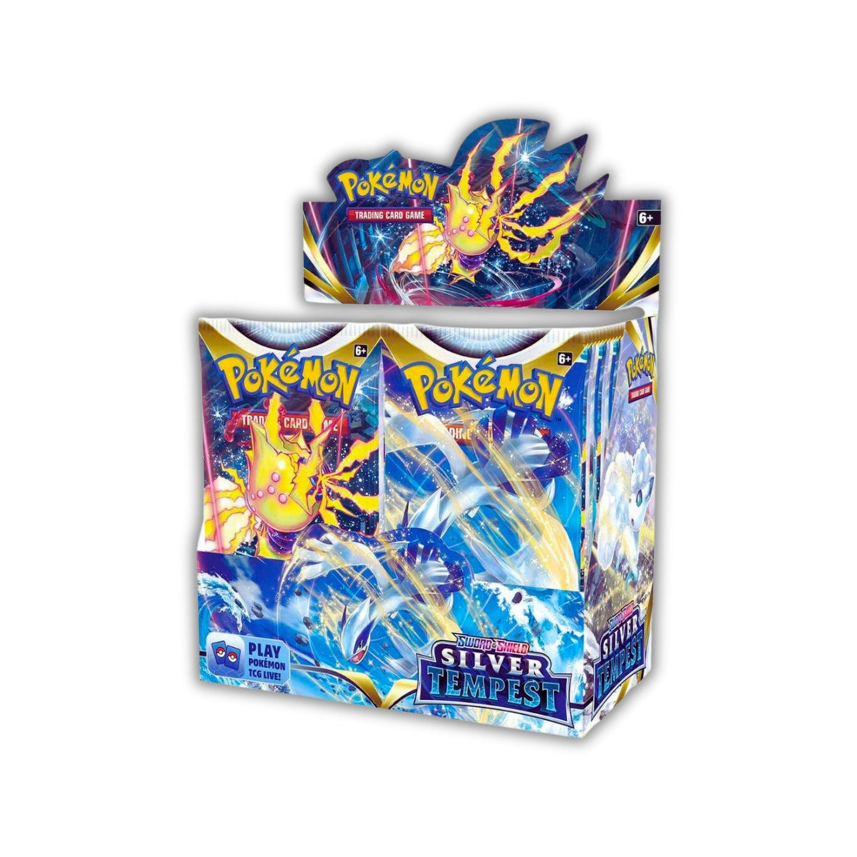 Pokémon TCG Sword & Shield Silver Tempest Booster Box – Sealed Pokémon Cards for Collectors & Trading Card Game