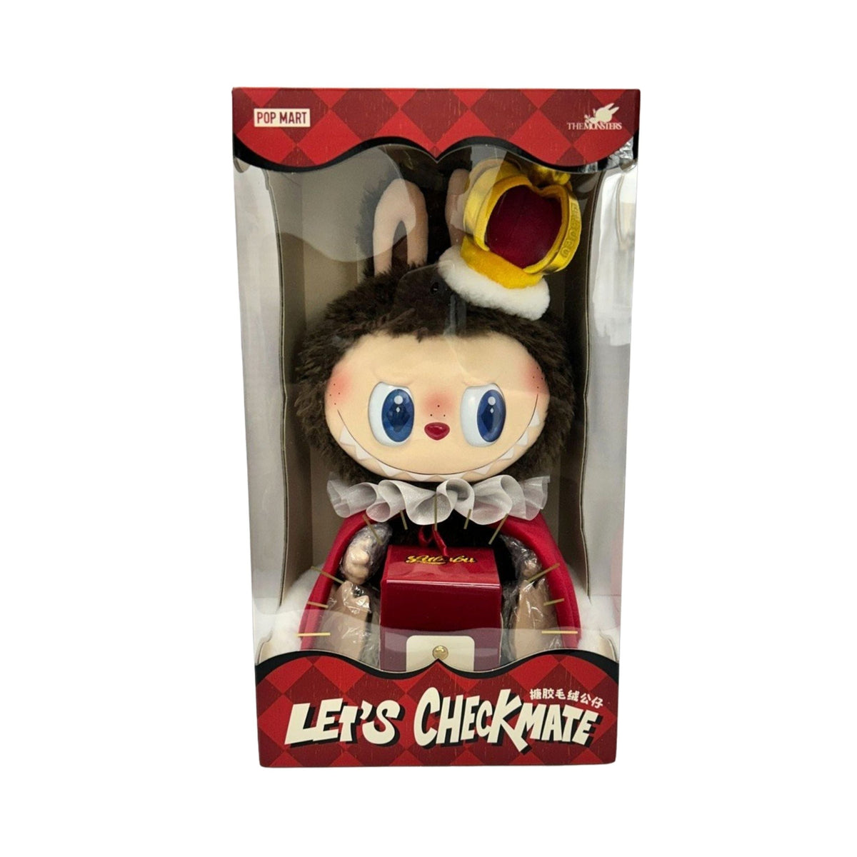 Pop Mart Labubu Lets Checkmate Series Vinyl Plush Doll Collectible Figure