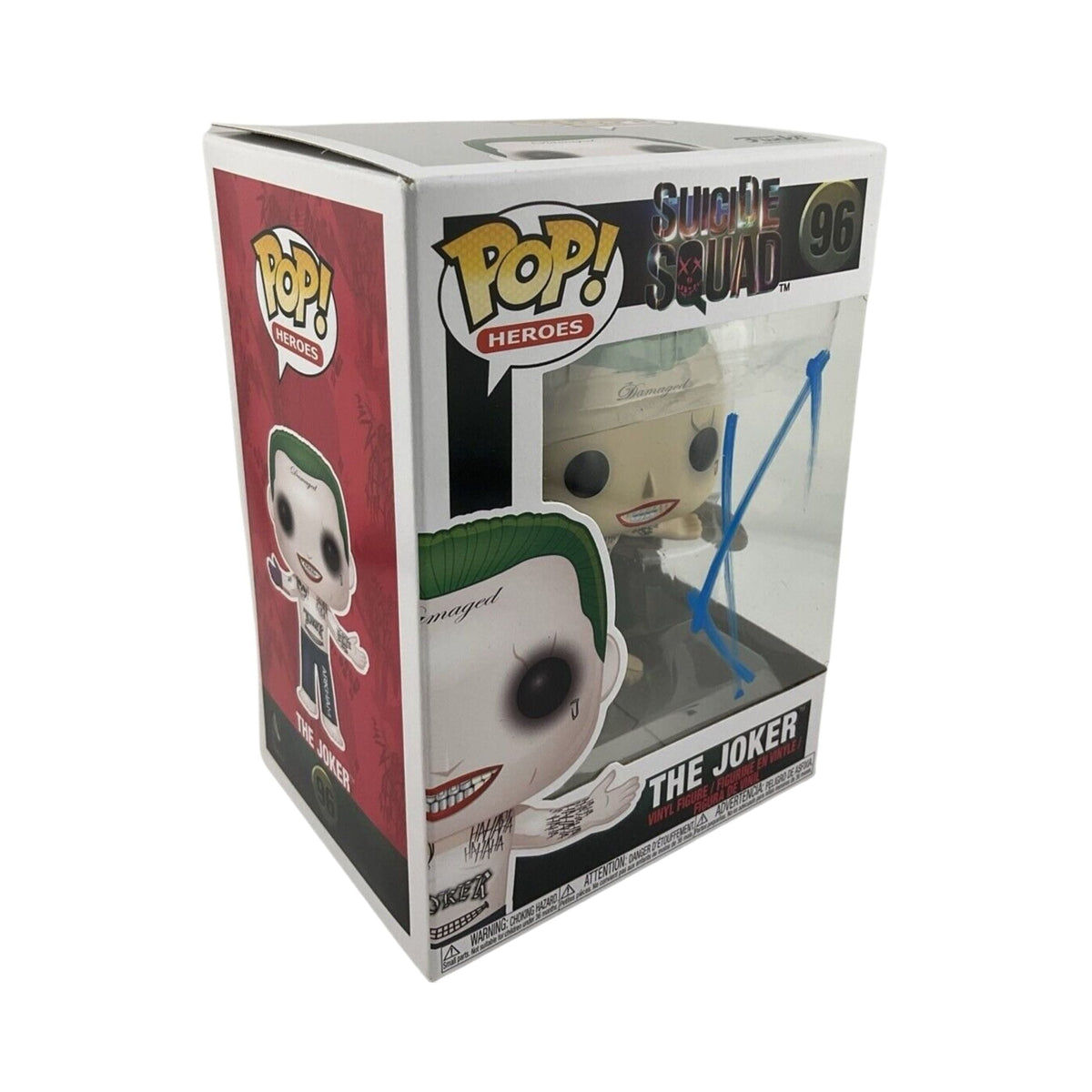 Funko Pop! Vinyl: DC Universe - The Joker (Shirtless) #96 Signed By Jared Leto