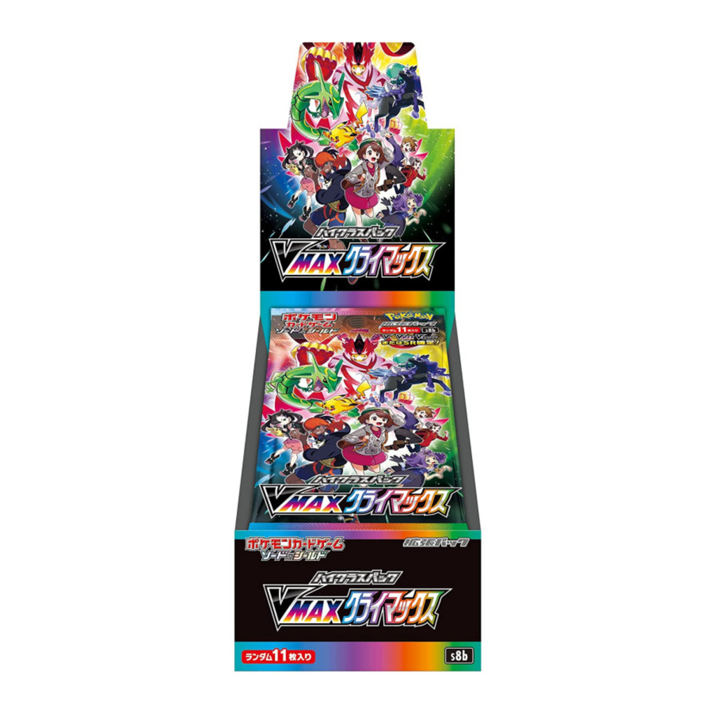 Pokemon TCG Japanese VMAX Climax Booster Box Trading Cards Collectible Card Game Expansion