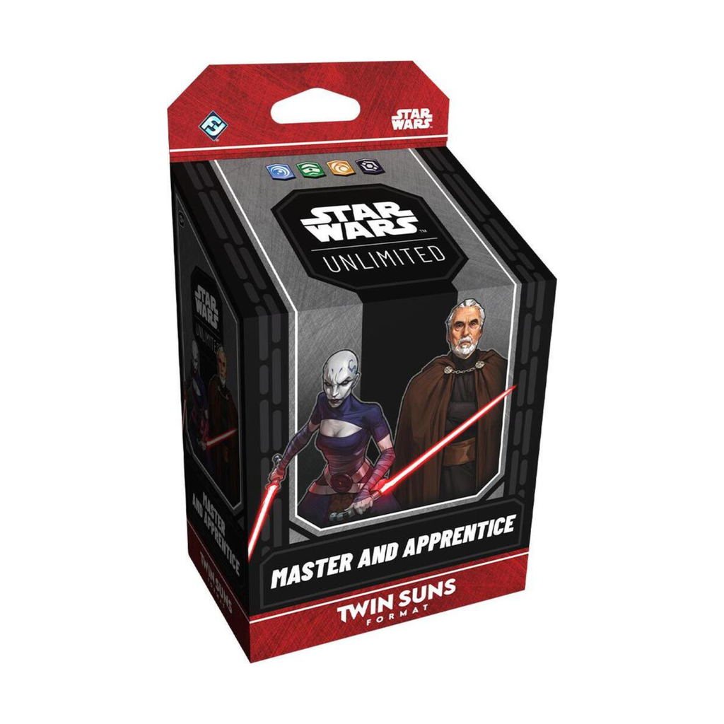 Star Wars Unlimited Twin Suns Format Master & Apprentice Star Wars Unlimited Twin Suns Format Master & Apprentice Collectible Trading Card Game for