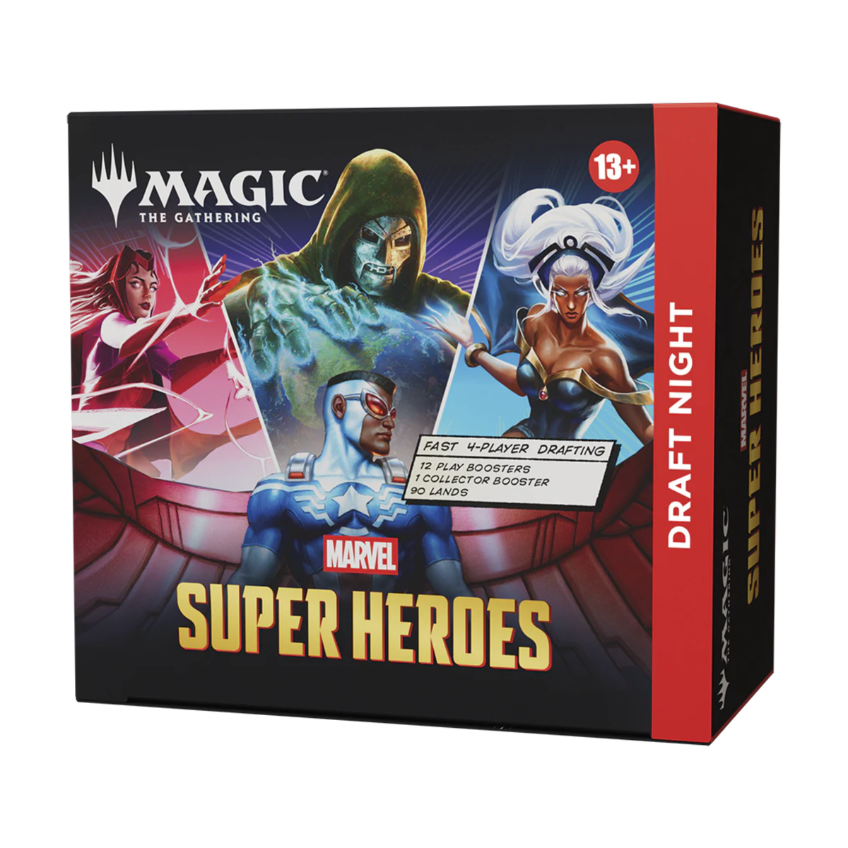 Magic: The Gathering TCG Marvel Super Heroes Draft Night Box Play Boosters for Multiplayer Draft