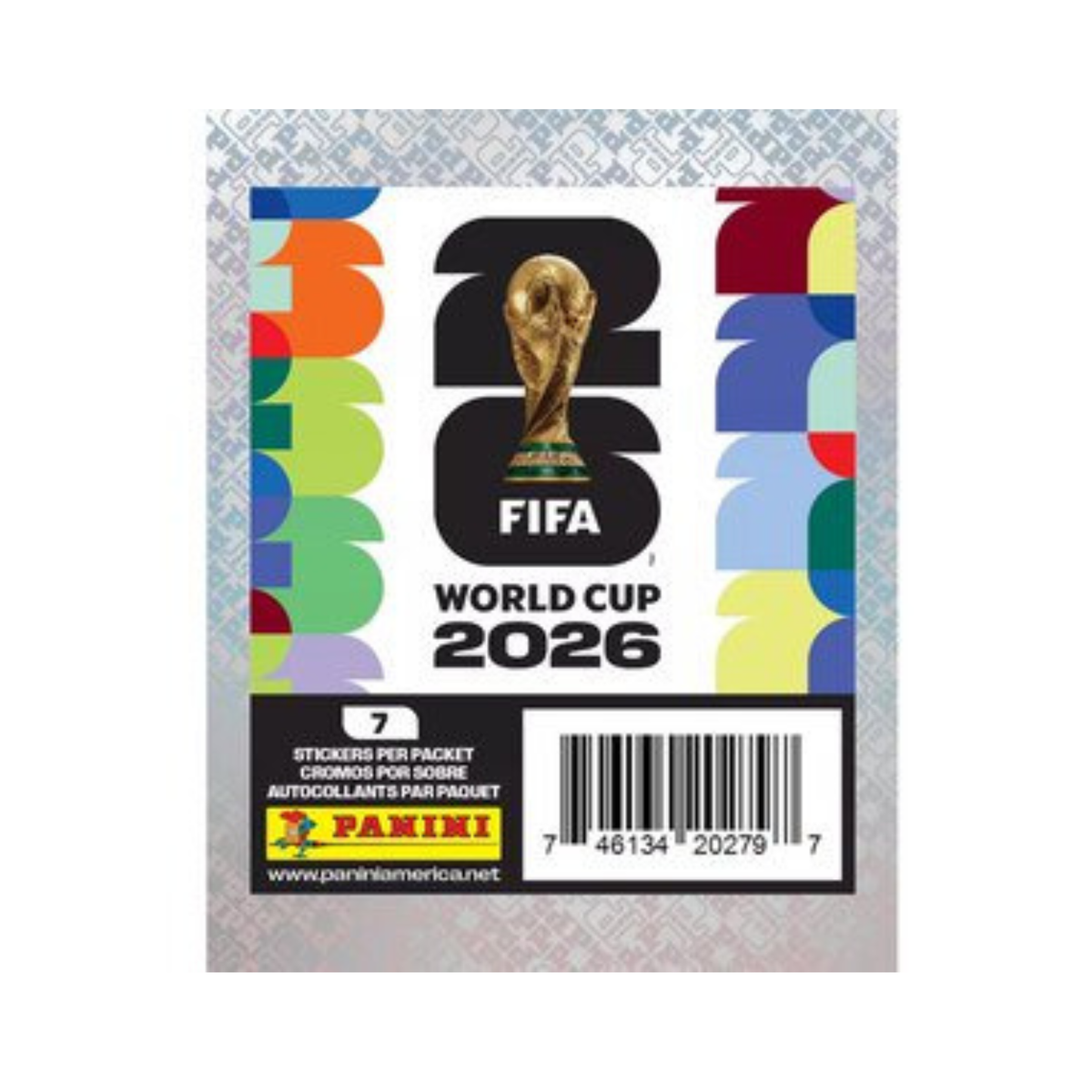 Panini FIFA World Cup 2026 Sticker Pack Single Pack, Official Soccer Collectible Stickers for Album, Trading & Sports Memorabilia, World Cup Stickers