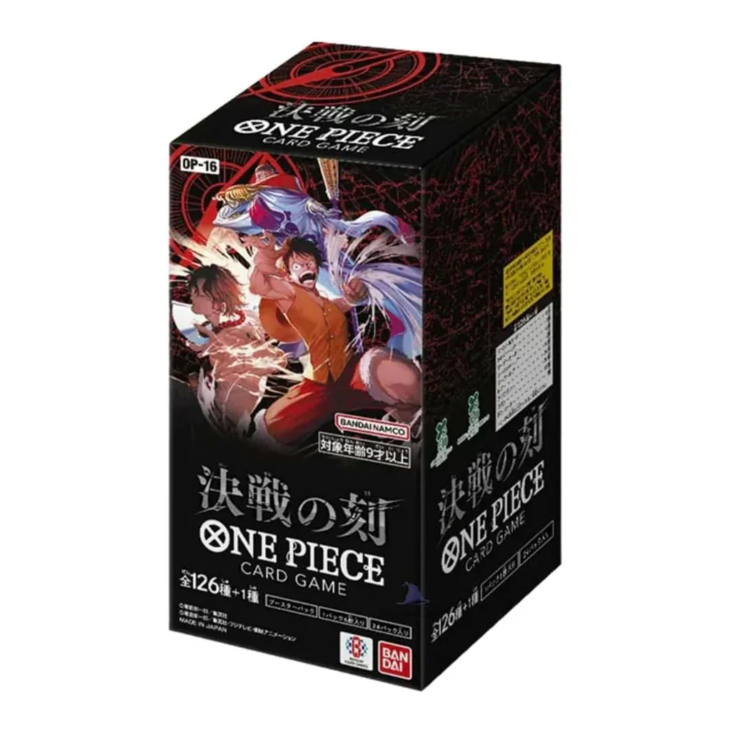Bandai One Piece Card Game Japanese OP-16 Booster Box Collectible Trading Card Game