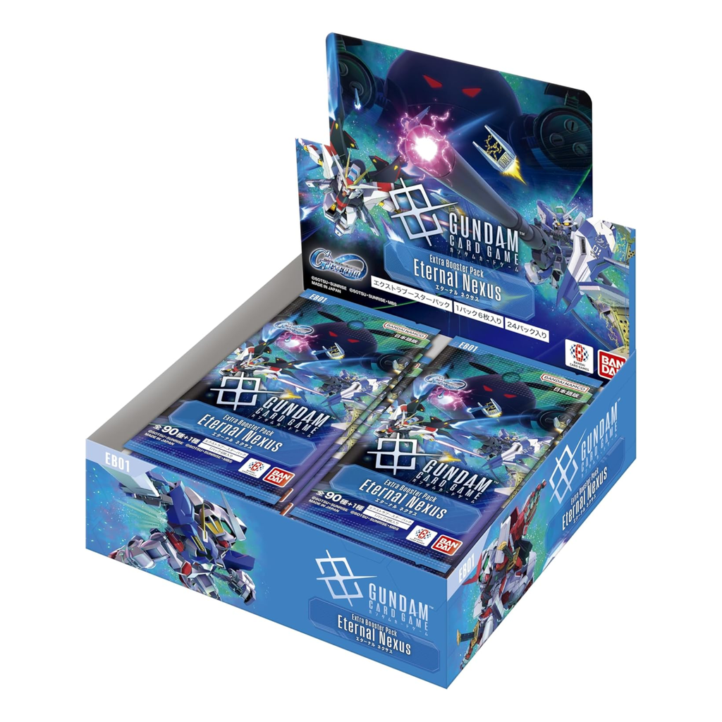 Gundam Card Game EB01 Eternal Nexus Booster Box Collectible Trading Cards Sealed Display