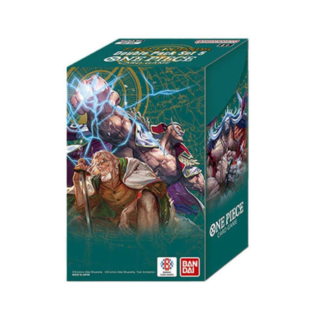 Bandai One Piece Card Game OP-08 Double Pack Set Volume 5 Trading Card Game