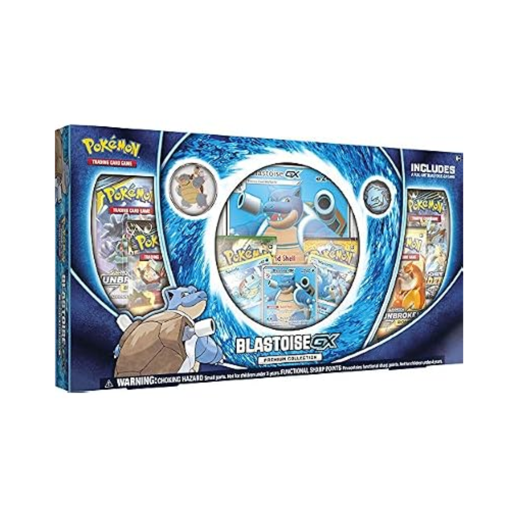 Pokemon TCG Blastoise GX Premium Collection Pokemon Cards Trading Card Game Box