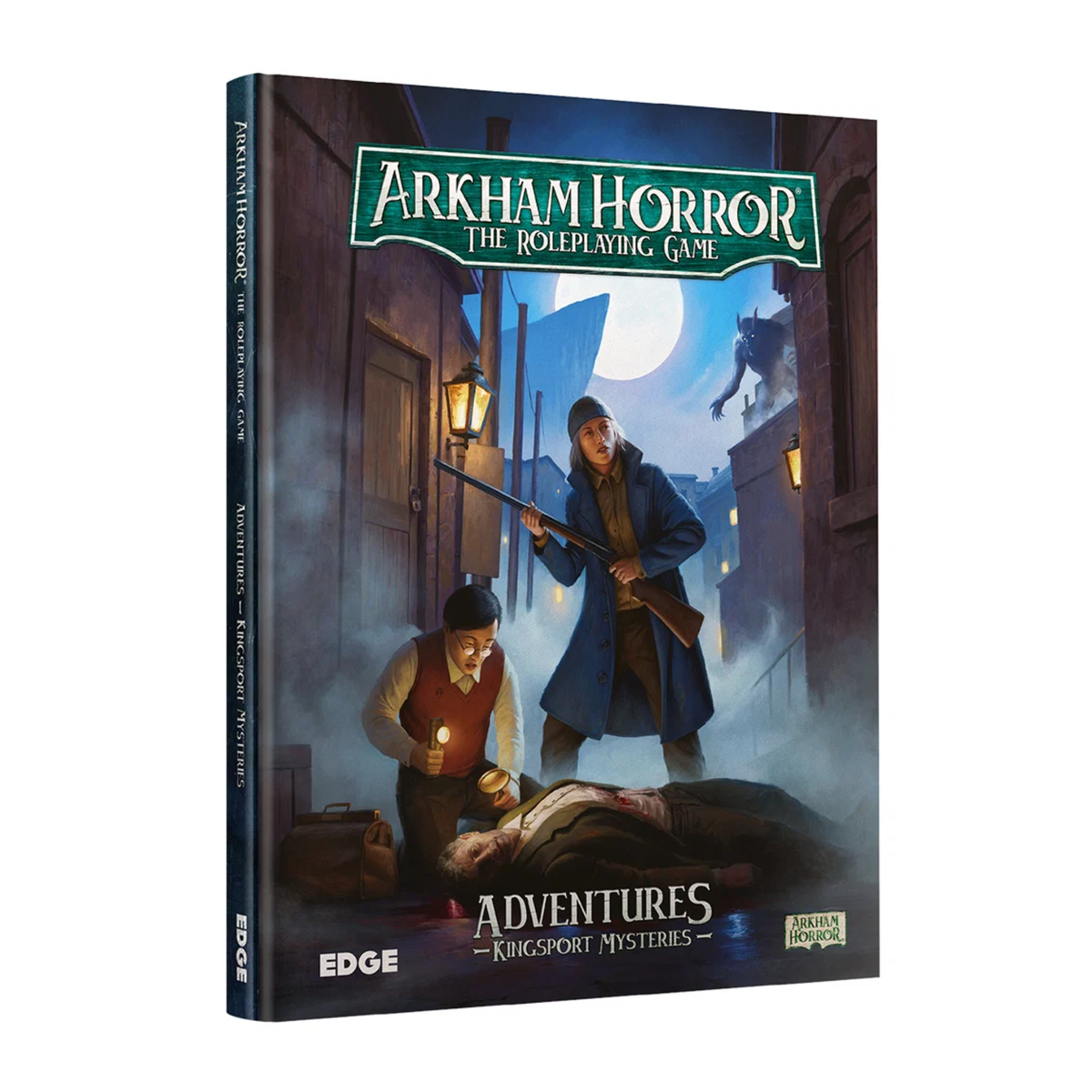 Arkham Horror RPG Adventures Kingsport Mysteries Tabletop Roleplaying Game Adventure Guide