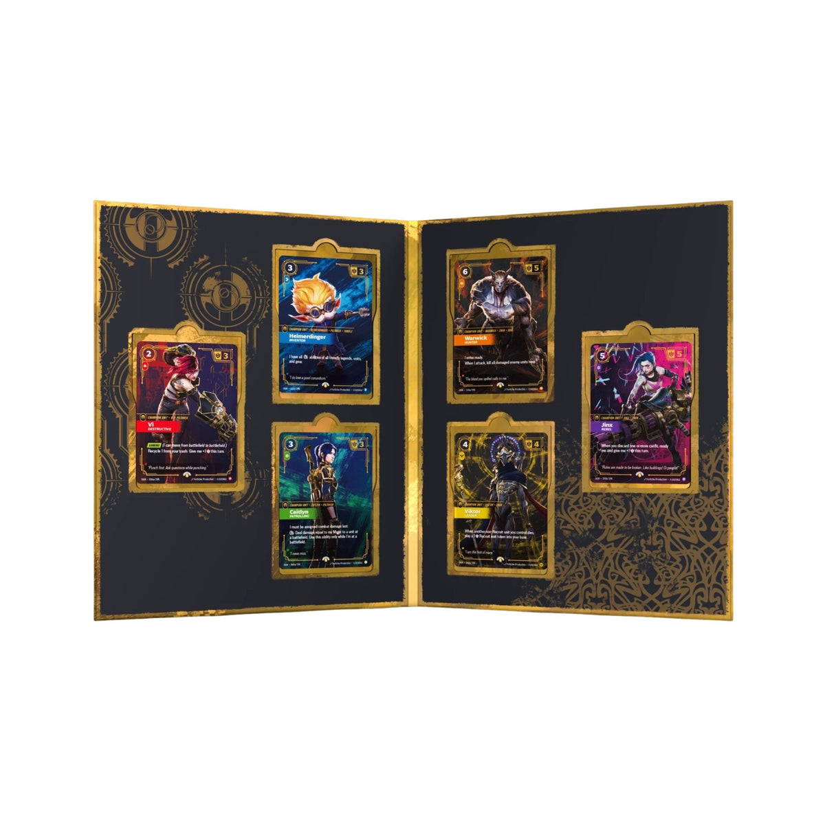 Riftbound League of Legends Arcane Box Set Six Foil Champion Legend Cards Card Game *Preorder*