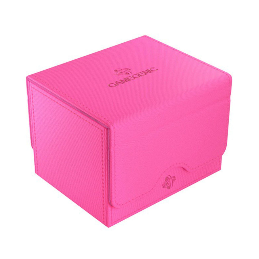 Gamegenic Sidekick 100+ XL Pink Convertible Deck Box for 100+ Double-Sleeved Cards, Magnetic Closure, Extra-Large Storage for Commander Decks, Tokens