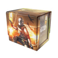 Star Wars Unlimited Deck Pod The Mandalorian & Grogu, Premium Deck Box with UV-Protected Slide Card Case, 60-Card Double-Sleeved Deck Holder, Token