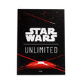 Star Wars: Unlimited Art Sleeves Cardback Red, 60 Matte Card Sleeves with 1 Clear Leader Sleeve, Officially Licensed Card Protectors for TCG, LCG and