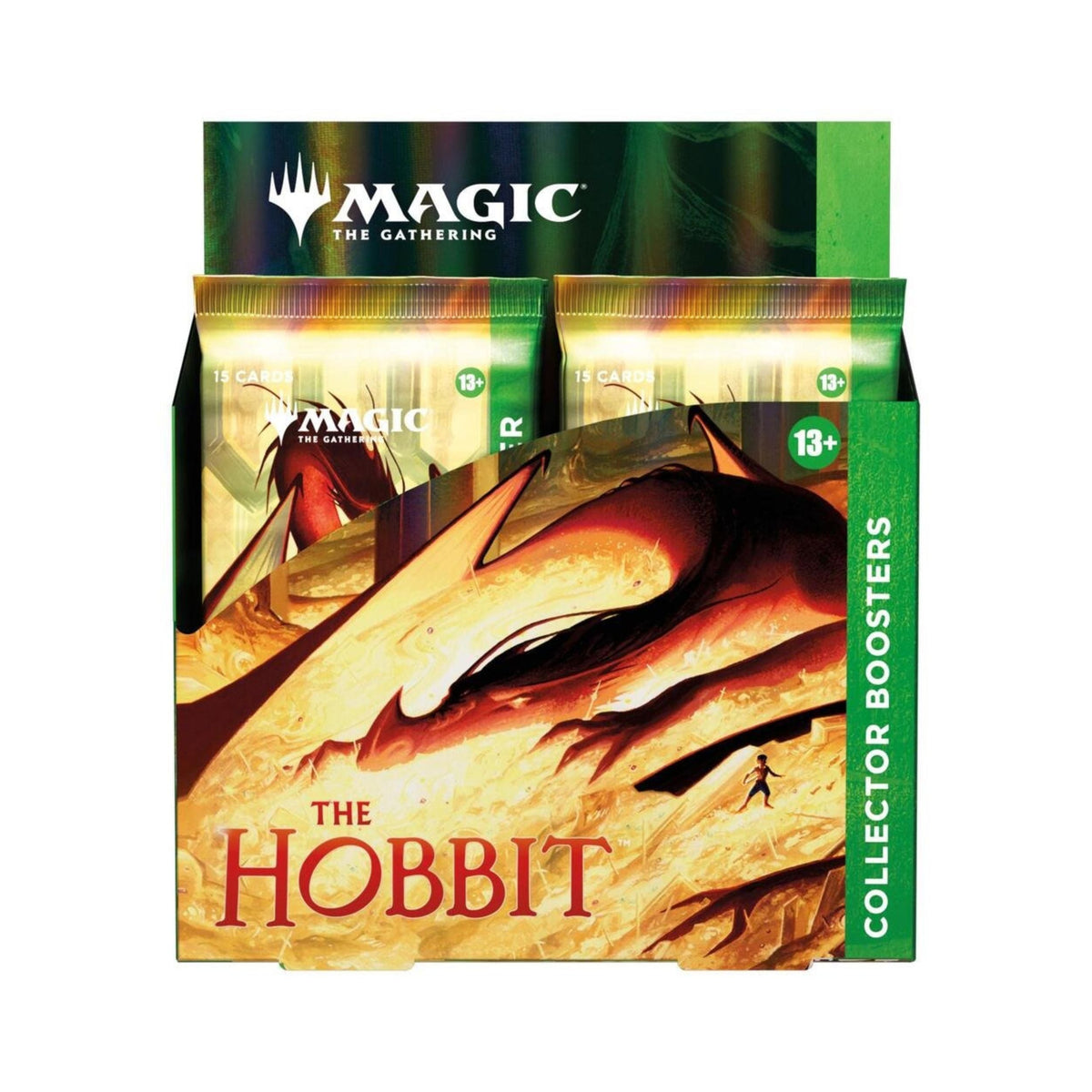Magic: The Gathering The Hobbit Collector Booster Box – 12 Packs MTG Middle-earth Set with Foils, Rare & Mythic Cards, Box Topper