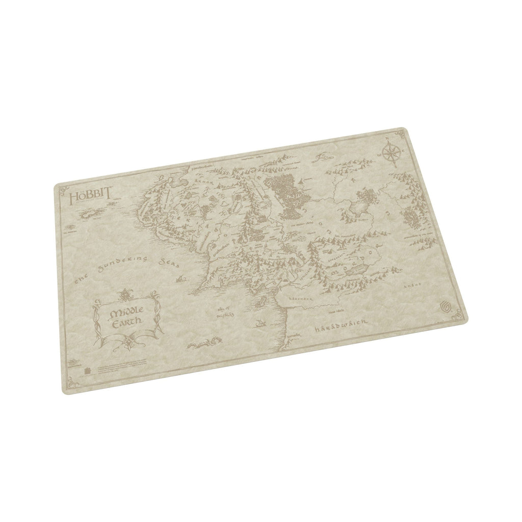 Ultimate Guard Sophoskin Playmat The Hobbit Middle-Earth Map Officially Licensed TCG Playmat Non-Slip Gaming Mat for Trading Card Games Desk