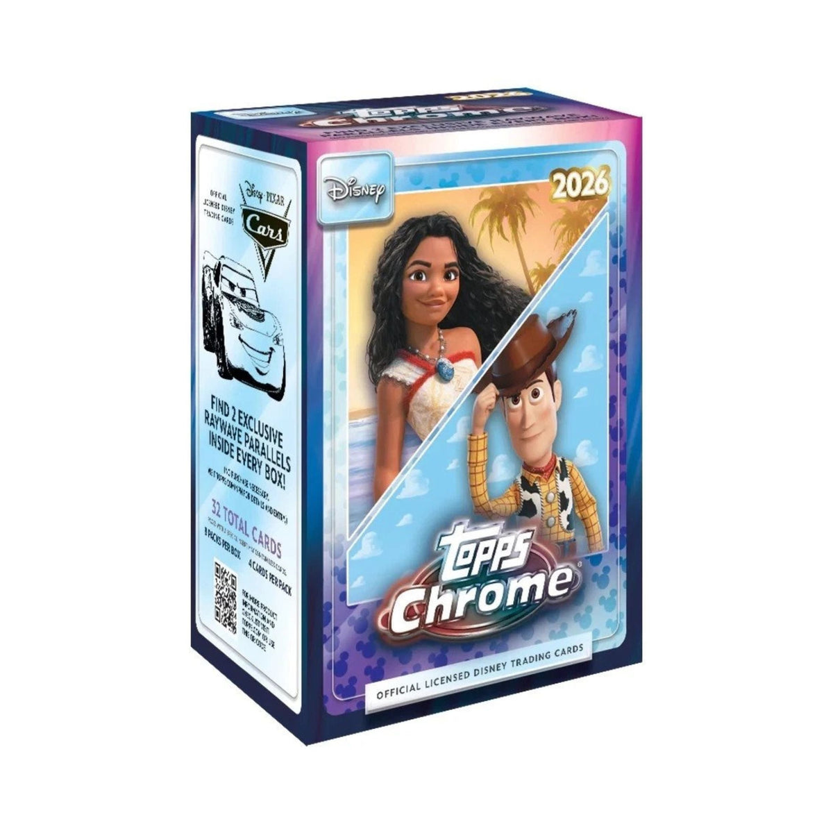 2026 Topps Chrome Disney Value Blaster Box Factory Sealed Trading Card Collection (Preorder)