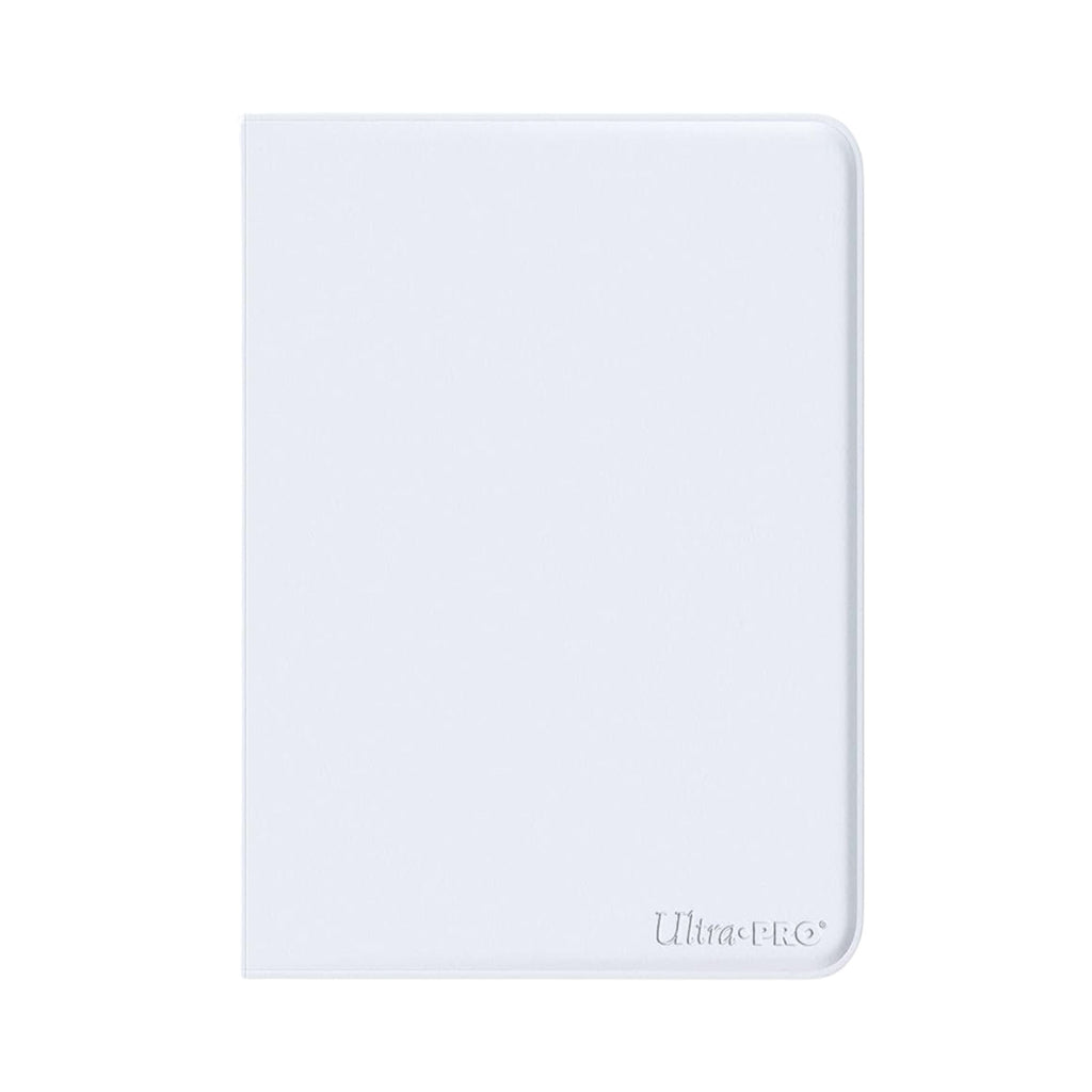 Ultra PRO White Vivid 9 Pocket Zippered Binder 360 Card Storage Album