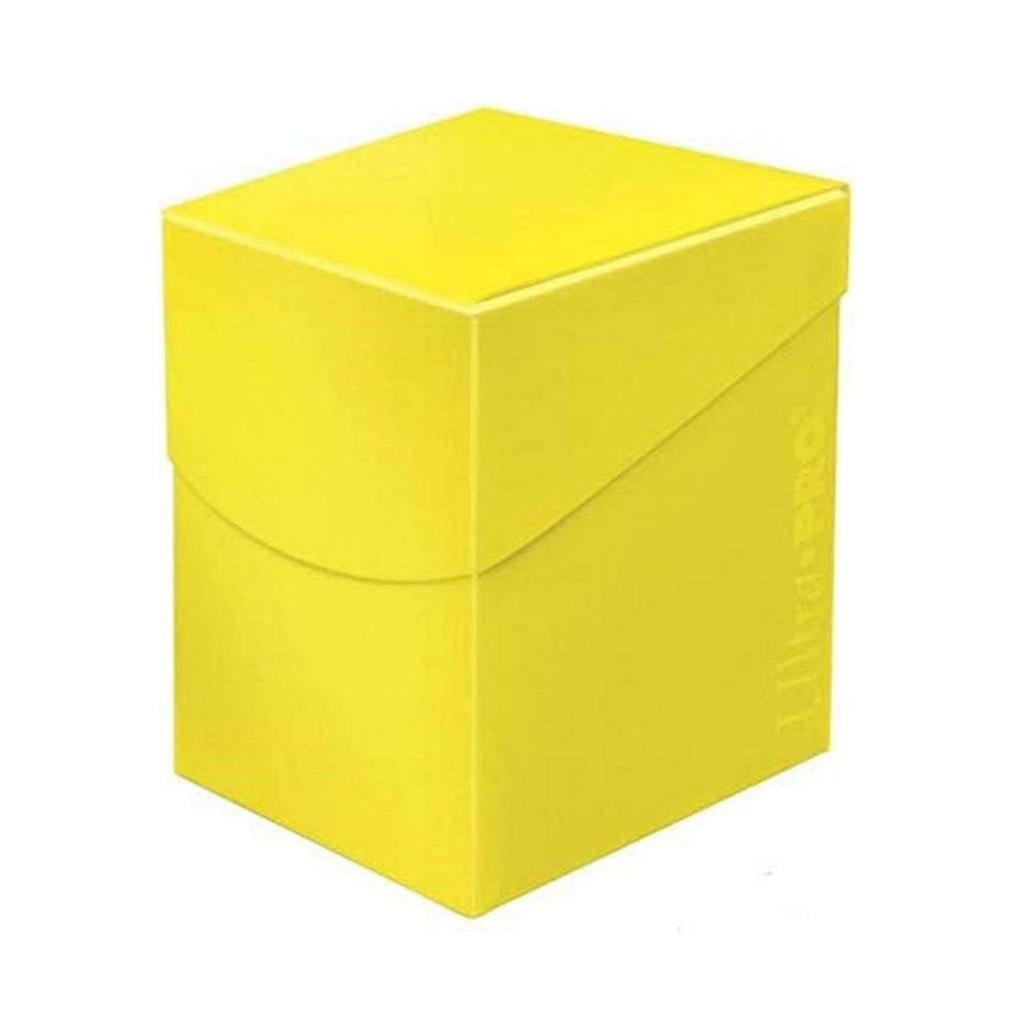 Ultra PRO Deck Box: PRO 100+ Eclipse - Lemon Yellow