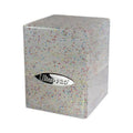 Ultra PRO Satin Cube Deck Box Glitter Clear Card Deck Box Holds 100 Plus Double Sleeved Cards