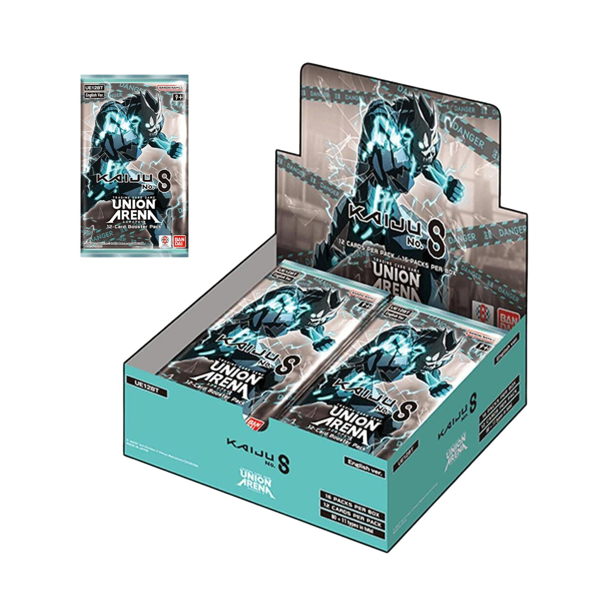Union Arena TCG Kaiju No 8 Booster Box Collectible Card Game Cool Playing Cards Booster Pack