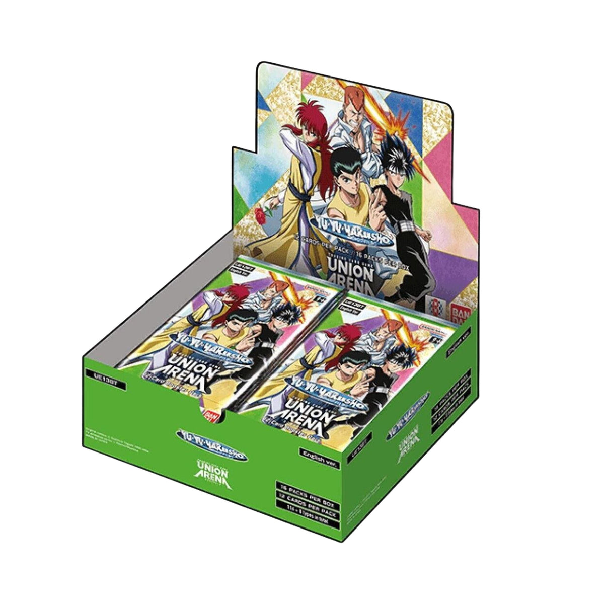 Union Arena Yu Yu Hakusho Ghost Files Booster Box – Sealed Booster Box for Card Game & Collectible Card Games