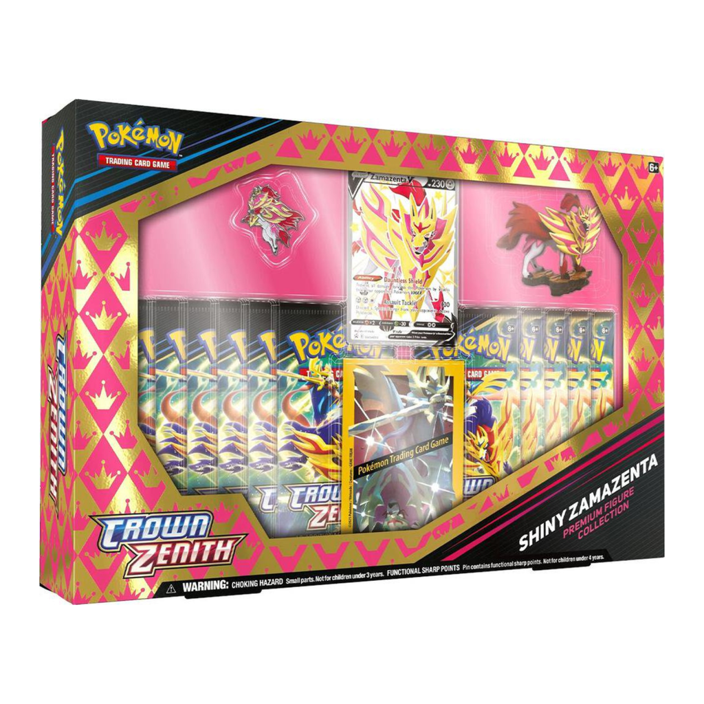 Pokemon Trading Card Game Crown Zenith Premium Figure Collection Shiny Zamazenta