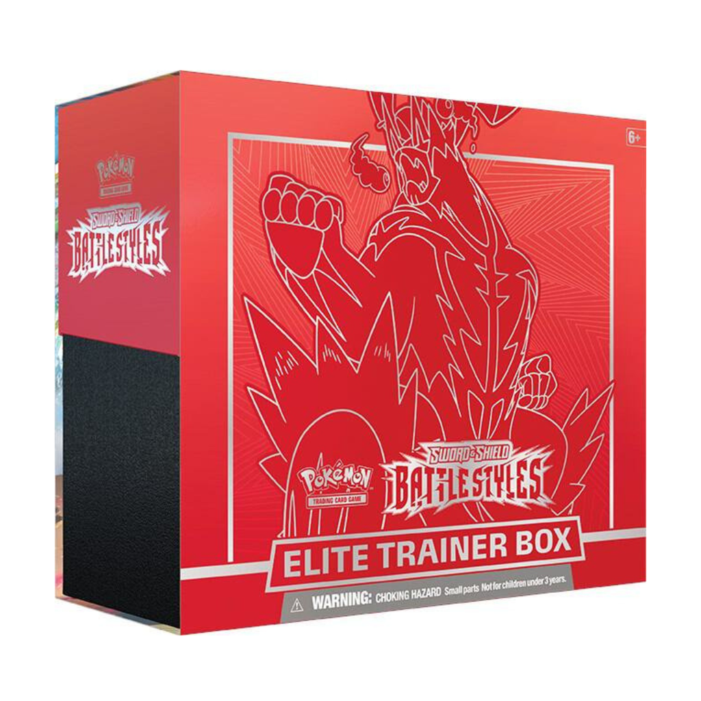 Pokemon Trading Card Game Sword and Shield Battle Styles Elite Trainer Box Red