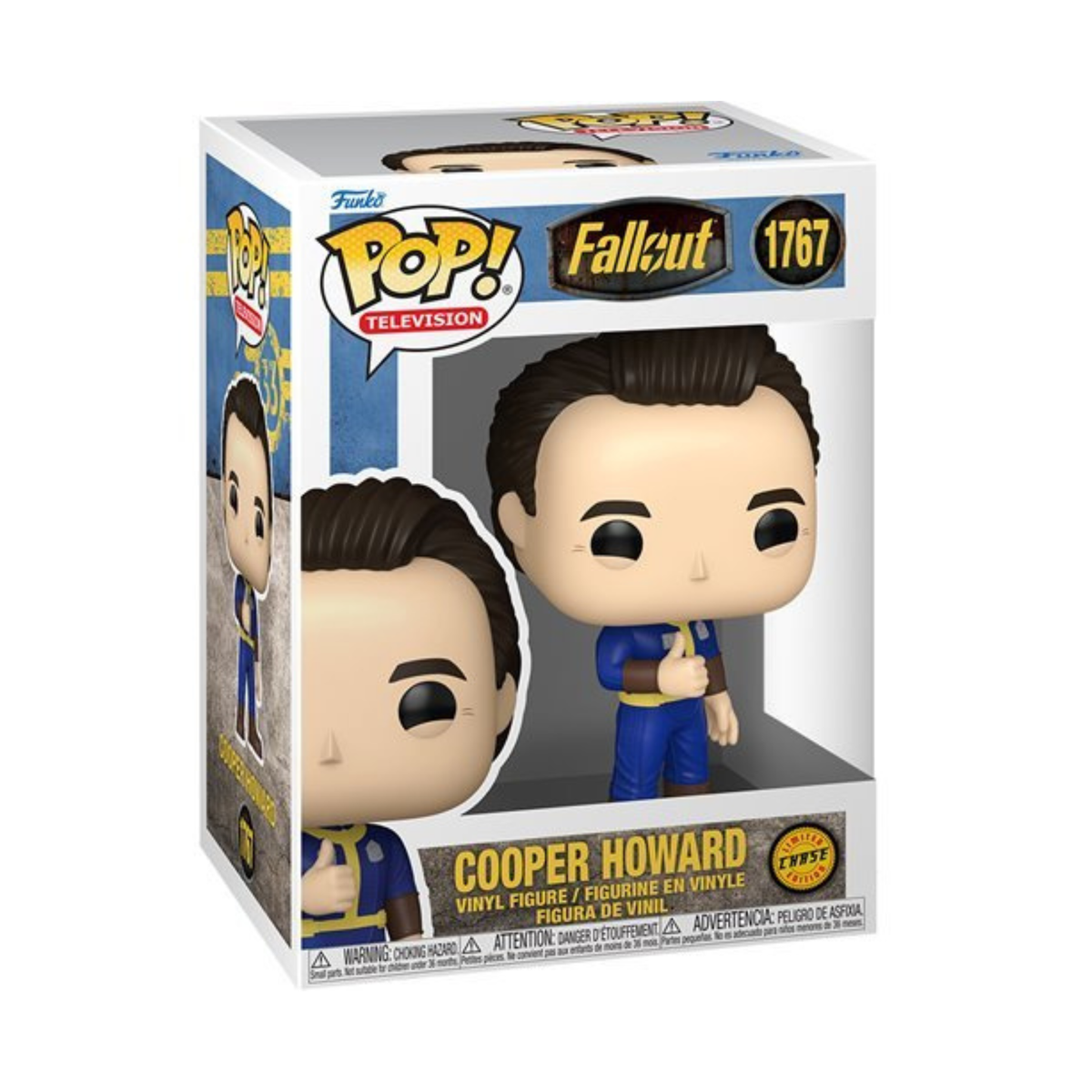 Cooper Howard #1767 Funko Pop! Television Fallout (TV Show) - Approx. 4" Chase Limited Edition Collectible Vinyl Figure Bundled with Display Box
