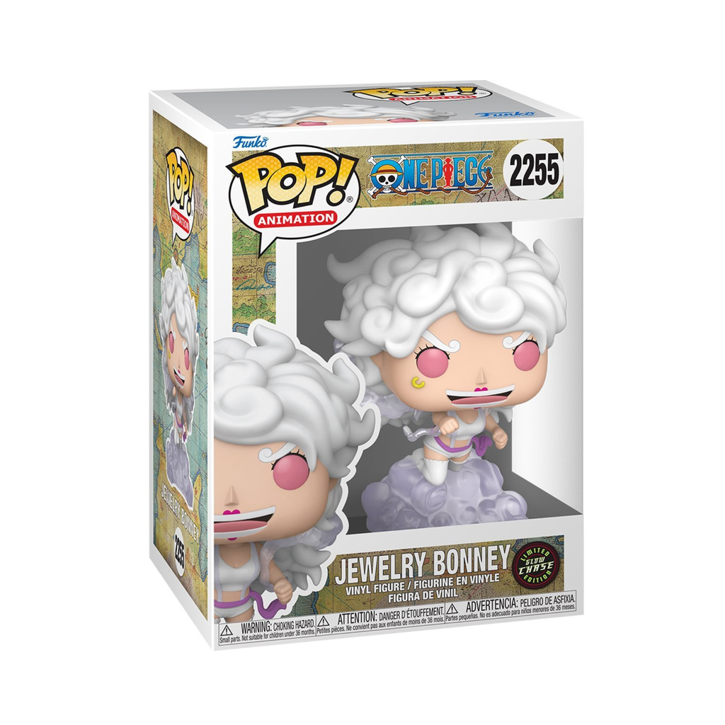 Funko Pop! One Piece Jewelry Bonney Glow Chase Vinyl Figure #2255 - Collectible Toy Figure, Vinyl Bobblehead, Action Figure Toys, Adult Action