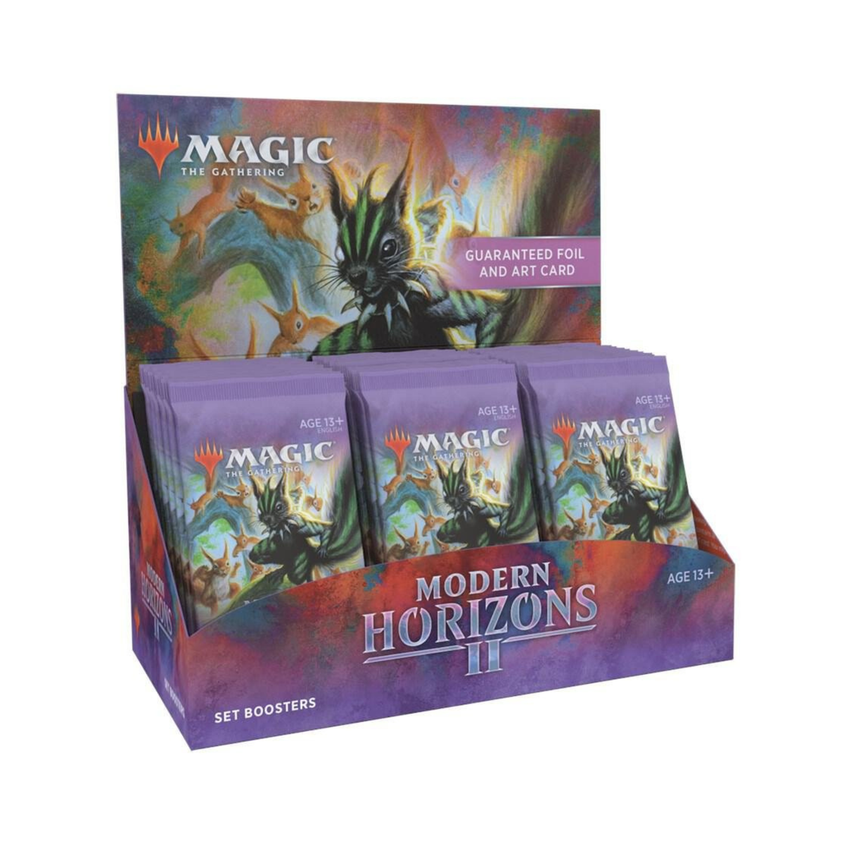 Magic: The Gathering TCG Modern Horizons 2 - Play Booster Box MTG Expansion with Mythic Rares, Fetch Lands & Premium Foil Cards