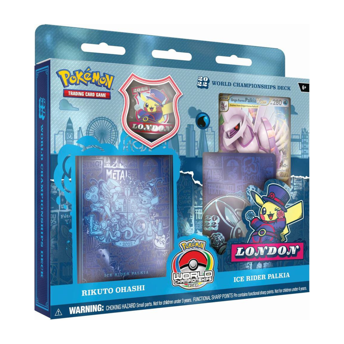 Pokemon TCG 2022 World Championships Deck London Rikuto Ohashi Ice Rider Palkia