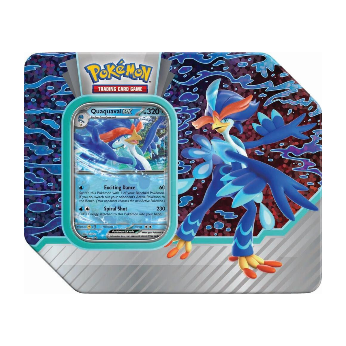 Pokemon TCG Paldea Partners Tin Booster Packs Promo Card Trading Card Game