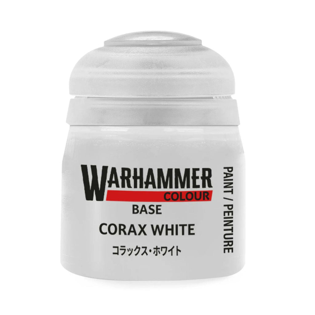 Warhammer Corax White 18ml Paint for Miniatures Tabletop Models and Hobby Projects