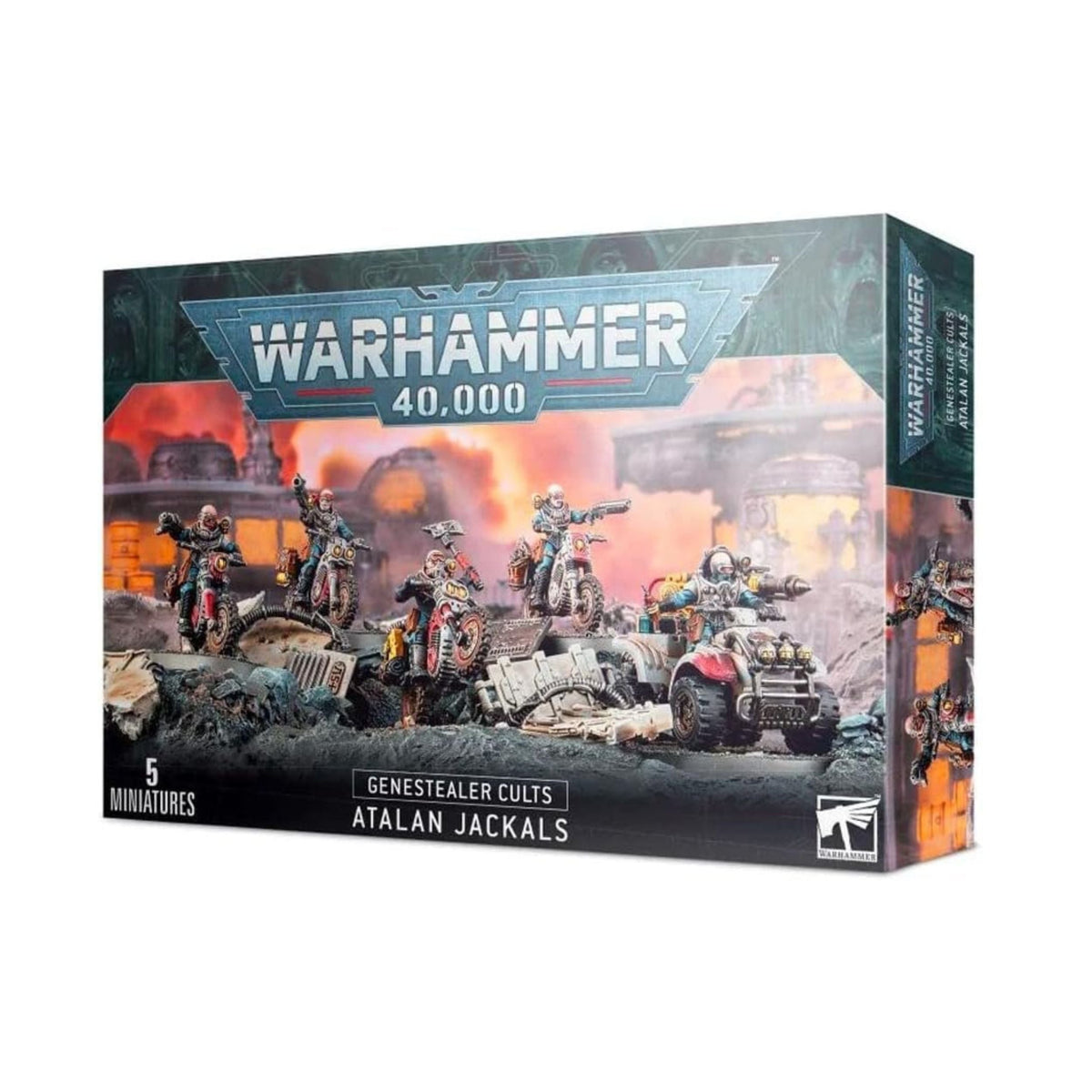 Warhammer 40,000 Genestealar Cults Atalan Jackals - 5 Miniatures
