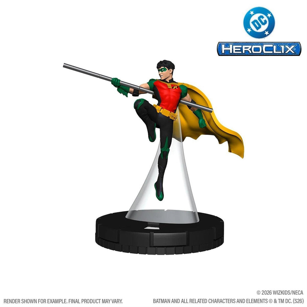 DC HeroClix 400 Gotham Knights Mini-Figure 4-Pack with Batman Robin Nightwing Batgirl