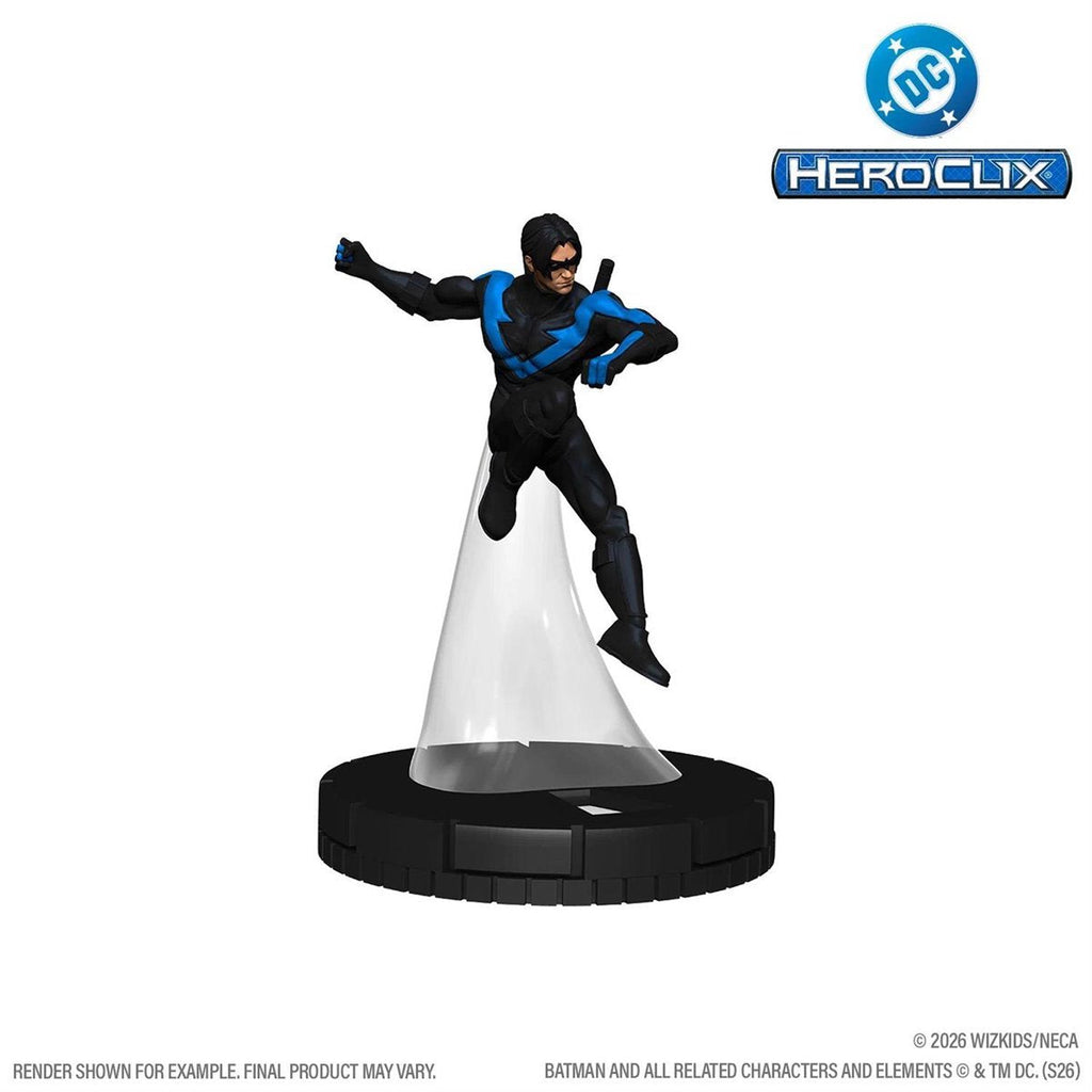 DC HeroClix 400 Gotham Knights Mini-Figure 4-Pack with Batman Robin Nightwing Batgirl