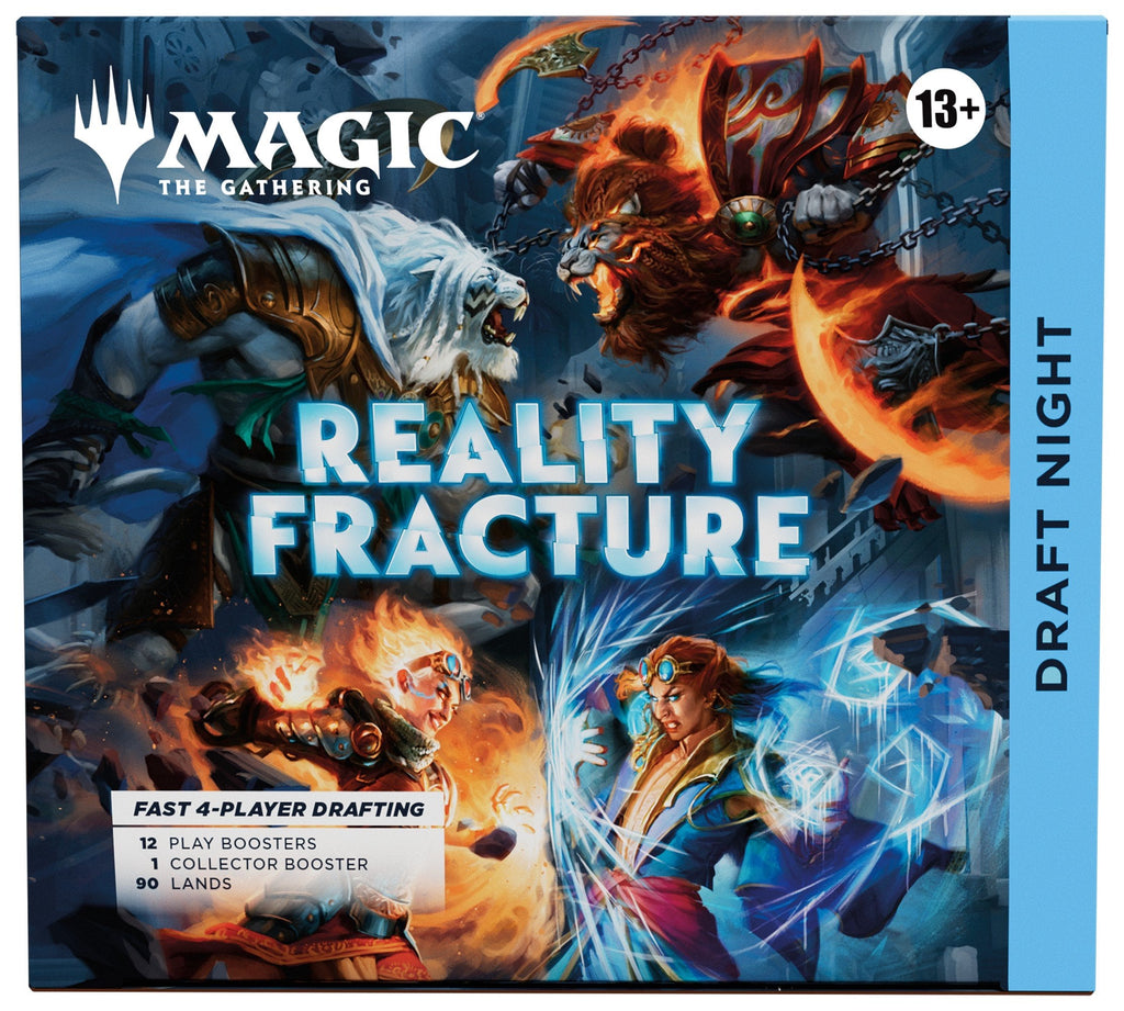 Magic: The Gathering Reality Fracture Draft Night Box for 4 Players with Collector Booster, Pick-Two Draft Party Kit, MTG Trading Card Game (Preorder)