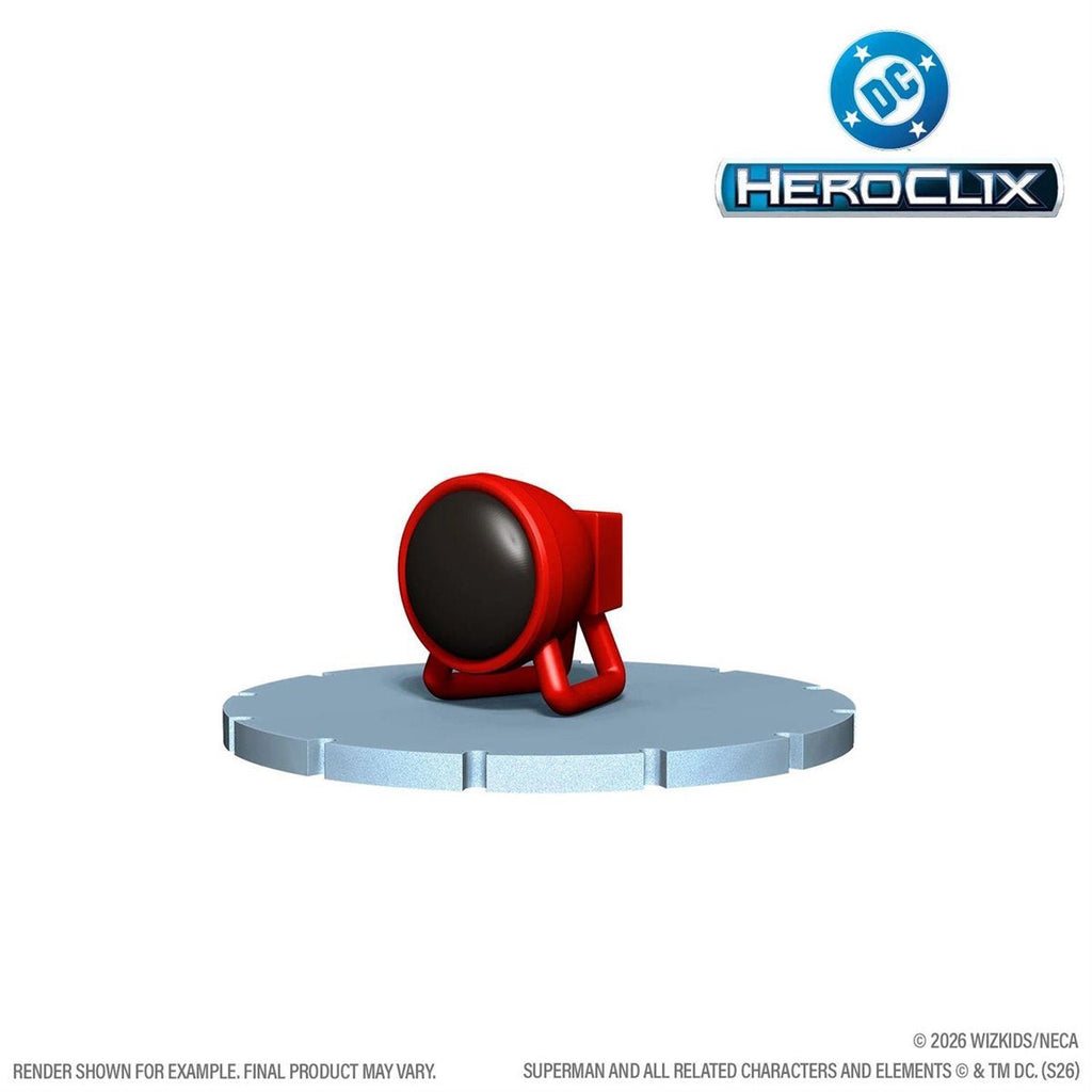 DC HeroClix Iconix Fortress of Solitude Vol 1 Mini-Figure Game Set with Superman, Kelex, Terrain Tiles, Character Cards & Collectible Display