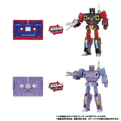 Transformers MPG-21 Rumble and Frenzy Set – Hasbro Takara Tomy Decepticon Figures, Cassette to Robot Conversion, Collectible Action Figures with