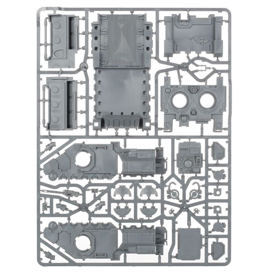Warhammer 40,000 Space Marines Gladiator Lancer Heavy Support Tank Model Kit, Builds Gladiator Valiant Reaper or Impulsor, Citadel Miniature for