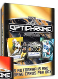 2026 Leaf Optichrome Football Hobby Box Sealed Case with 12 Sealed Hobby Boxes