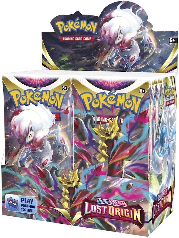 Pokémon TCG Sword & Shield Lost Origin Booster Box – Sealed Pokémon Cards for Collectors & Trading Card Game