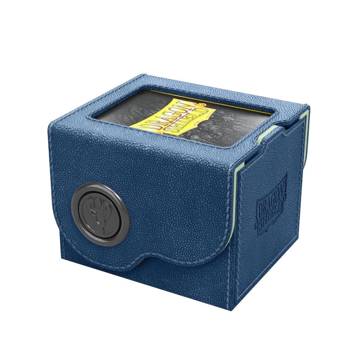 Dragon Shield DSD Lock System Deck Box 100+ Blue & Mint – Magnetic Deck Box for Trading Card Games