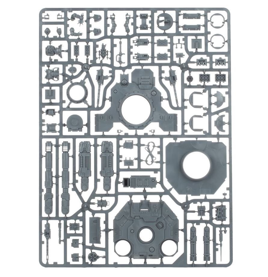 Warhammer 40,000 Space Marines Repulsor Executioner Tank Model Kit – Heavy Laser Destroyer or Macro Plasma Incinerator – Customizable Plastic Vehicle